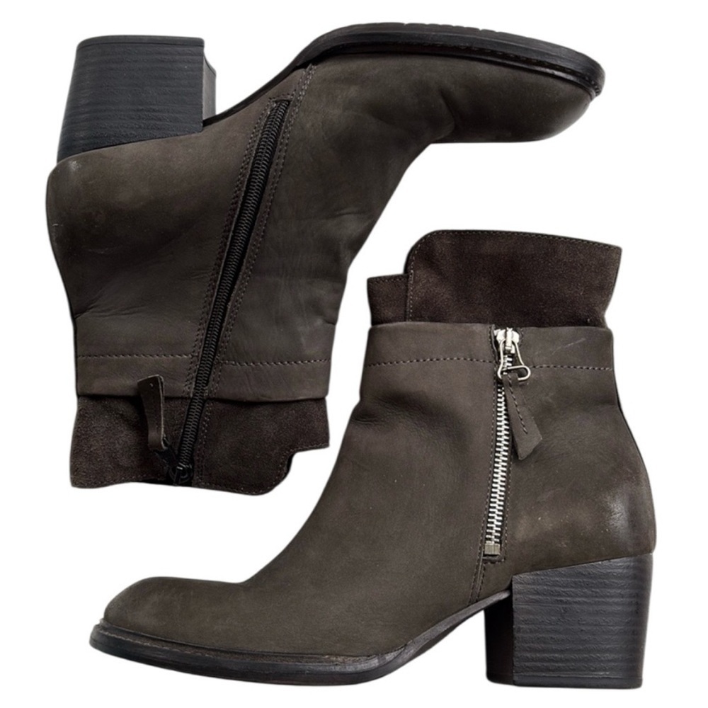 Miz Mooz Leather Thayer Boots Size 9 - 9.5